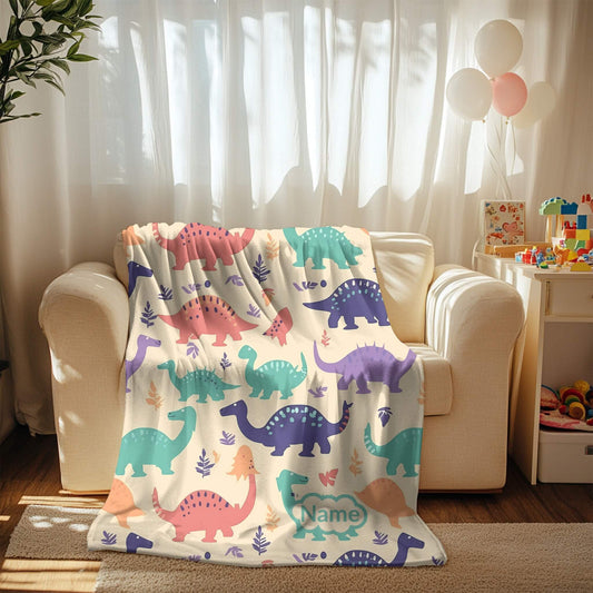 Custom Blanket | Dinosaur 1