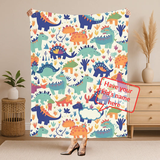 Custom Blanket | Dinosaur 2