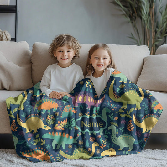 Custom Blanket | Dinosaur 4