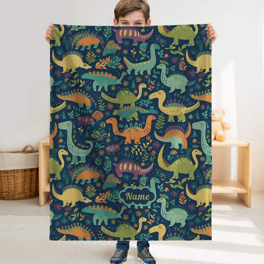 Custom Blanket | Dinosaur 4
