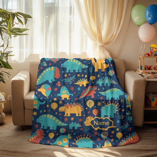 Custom Blanket | Dinosaur 6