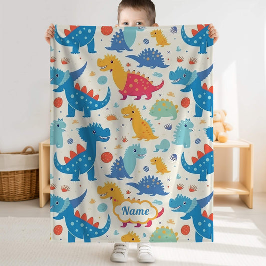 Custom Blanket | Dinosaur 9