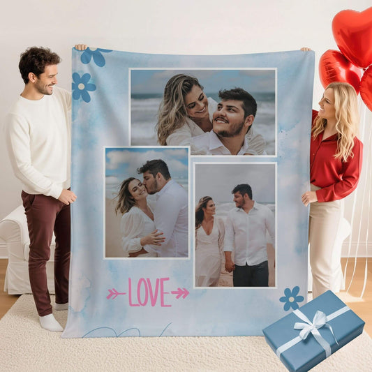 I Love You | Personalized Gift | Custom Blanket 13