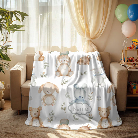 Custom Blanket | Teddy Bear 8
