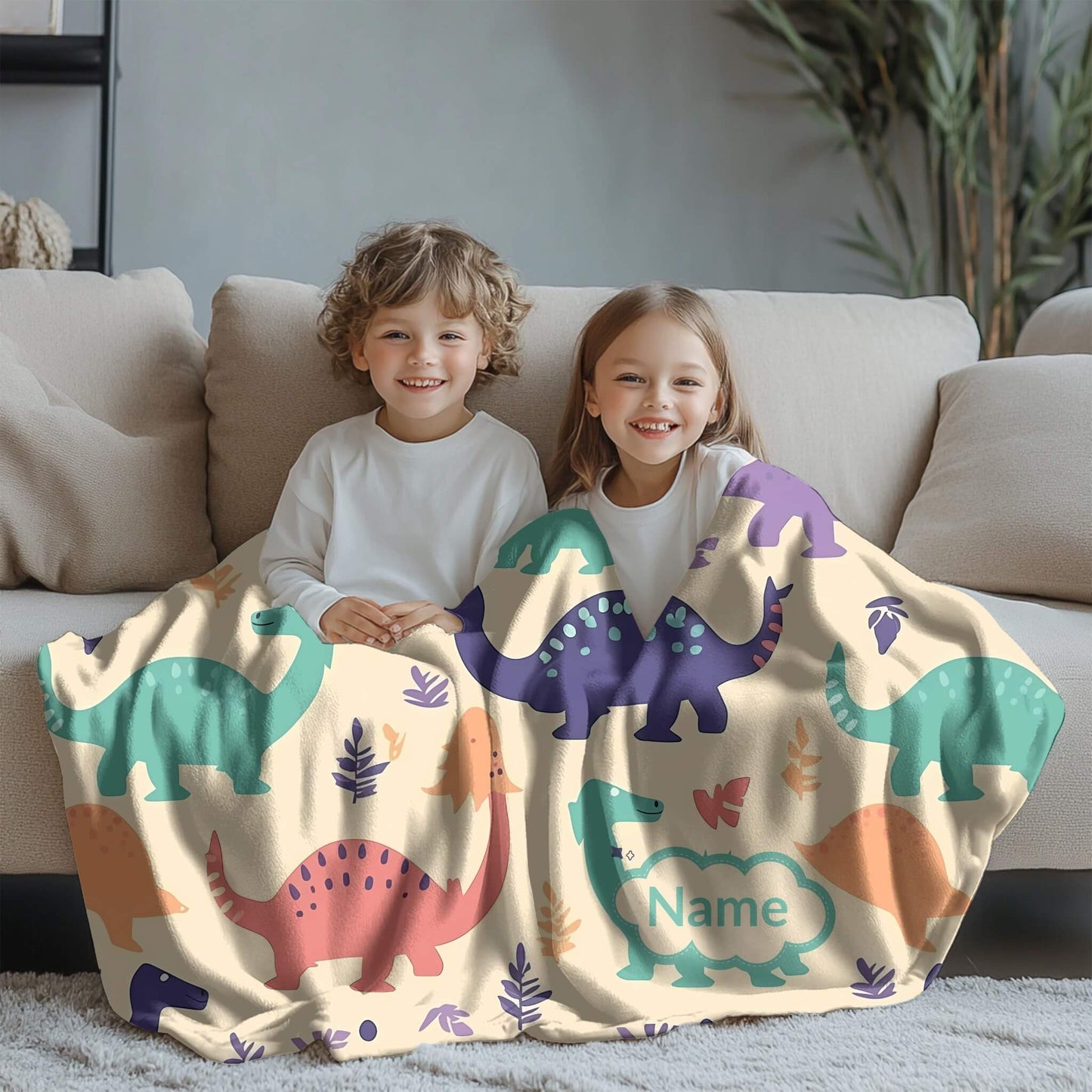 Custom Blanket | Dinosaur 1