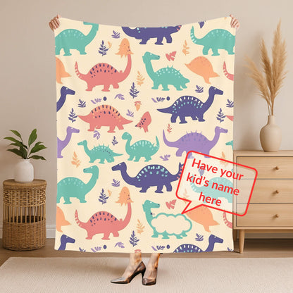 Custom Blanket | Dinosaur 1