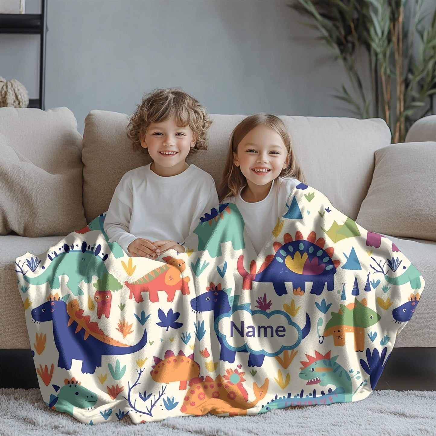 Custom Blanket | Dinosaur 2