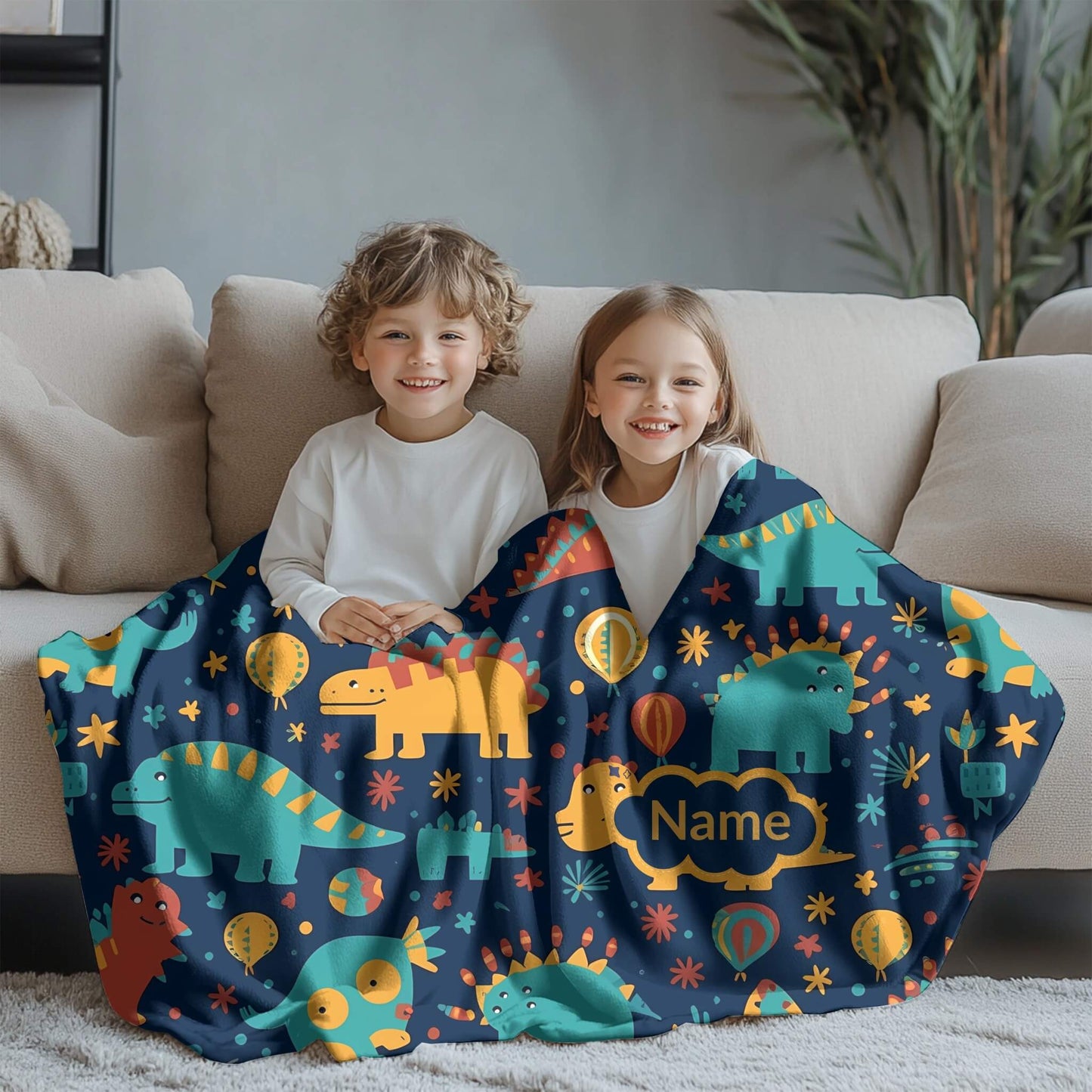 Custom Blanket | Dinosaur 6