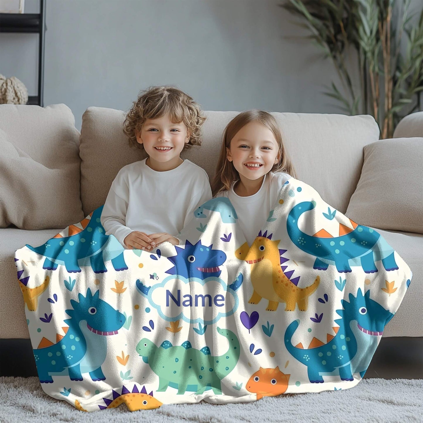 Custom Blanket | Dinosaur 7