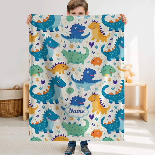 Custom Blanket | Dinosaur 7