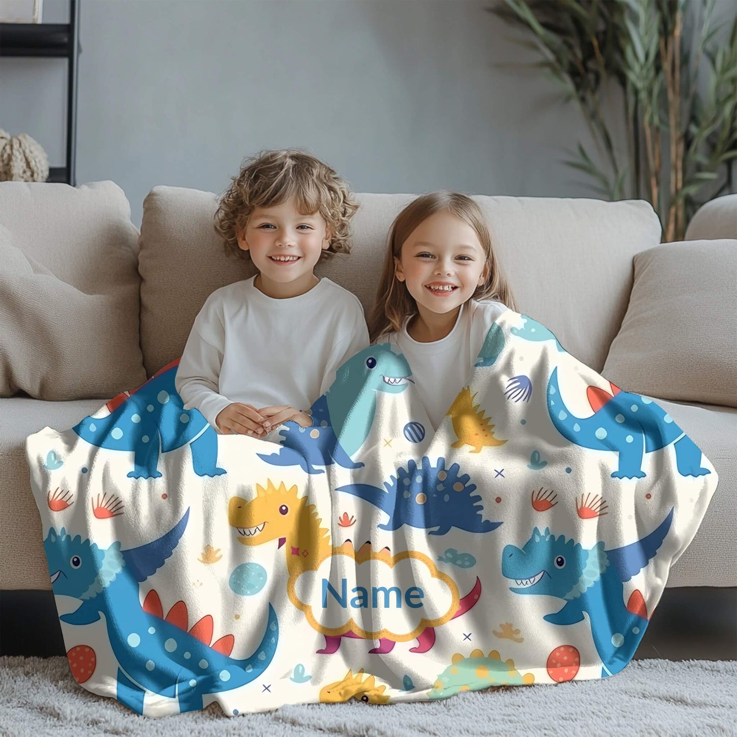 Custom Blanket | Dinosaur 9