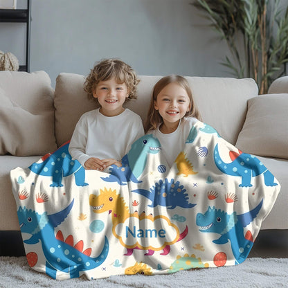 Custom Blanket | Dinosaur 9