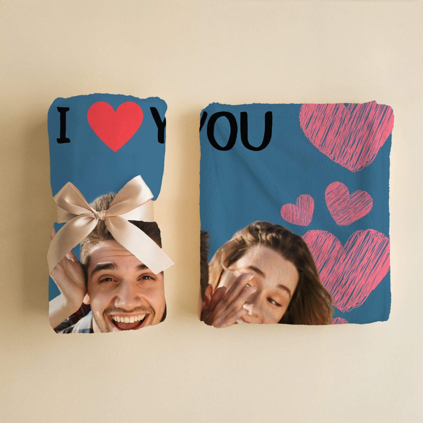 I Love You | Personalized Gift | Custom Blanket 2