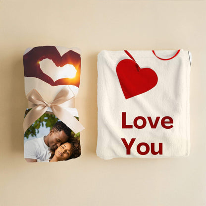 I Love You | Personalized Gift | Custom Blanket 10