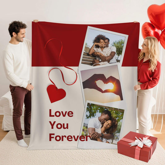 I Love You | Personalized Gift | Custom Blanket 10