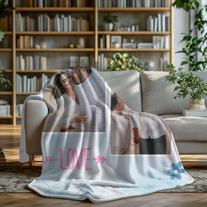 I Love You | Personalized Gift | Custom Blanket 13