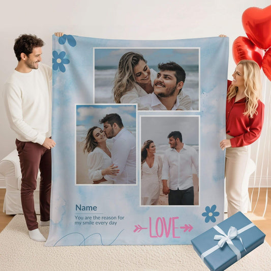 I Love You | Personalized Gift | Custom Blanket 13