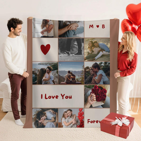 I Love You | Personalized Gift | Custom Blanket 14