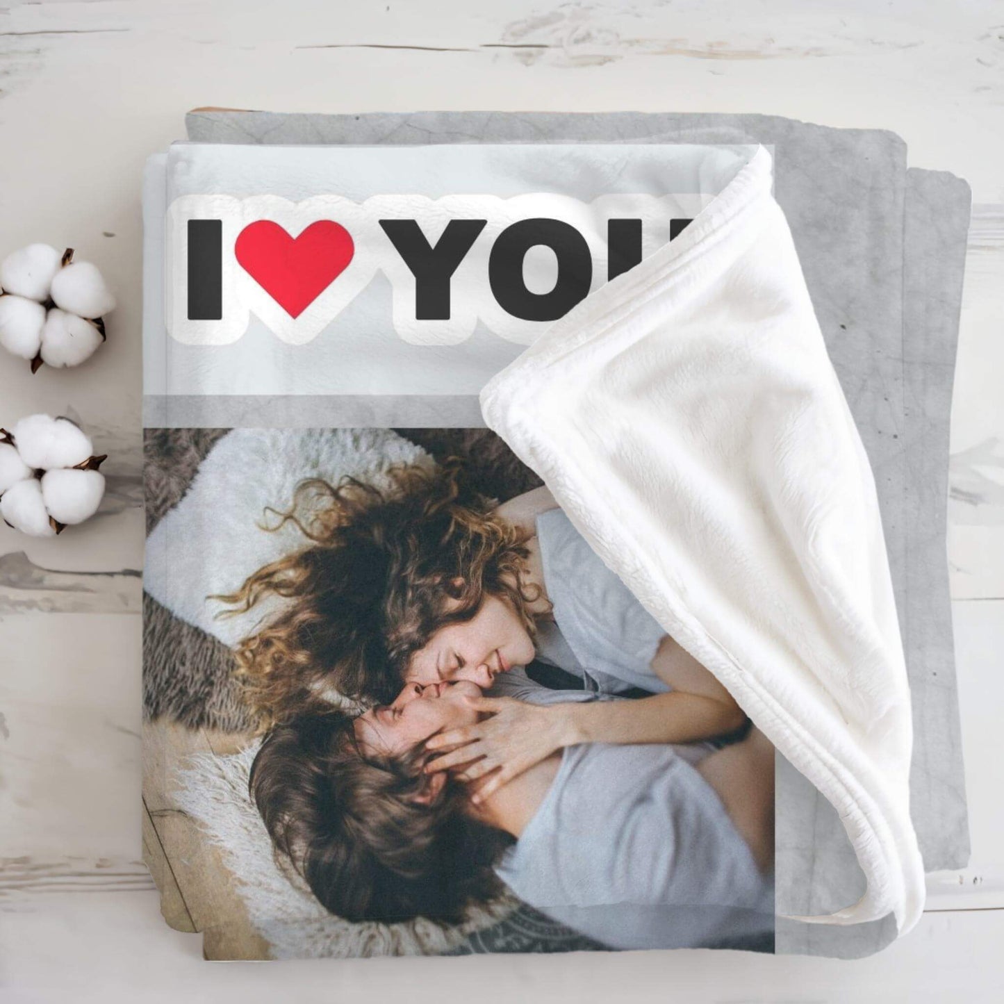 I Love You | Personalized Gift | Custom Blanket 15