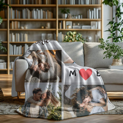 I Love You | Personalized Gift | Custom Blanket 15