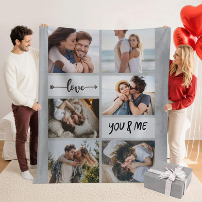 I Love You | Personalized Gift | Custom Blanket 15