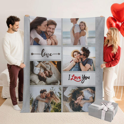 I Love You | Personalized Gift | Custom Blanket 15