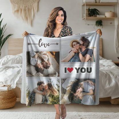 I Love You | Personalized Gift | Custom Blanket 15