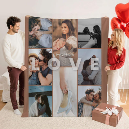 I Love You | Personalized Gift | Custom Blanket 16
