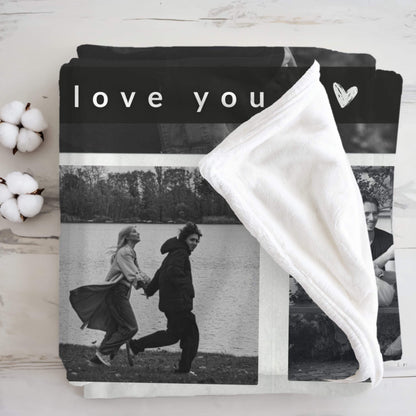 I Love You | Personalized Gift | Custom Blanket 18