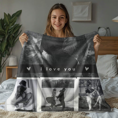 I Love You | Personalized Gift | Custom Blanket 18