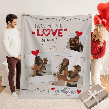 I Love You | Personalized Gift | Custom Blanket 4