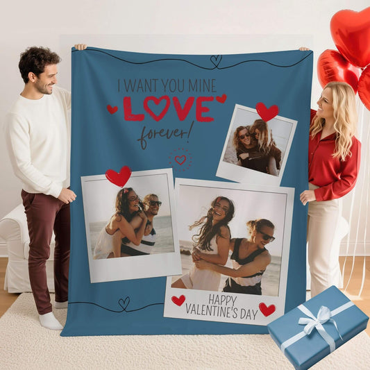 I Love You | Personalized Gift | Custom Blanket 4
