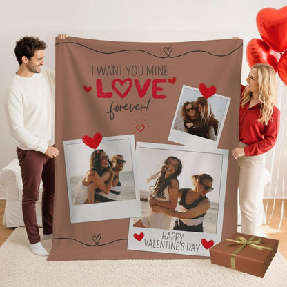 I Love You | Personalized Gift | Custom Blanket 4