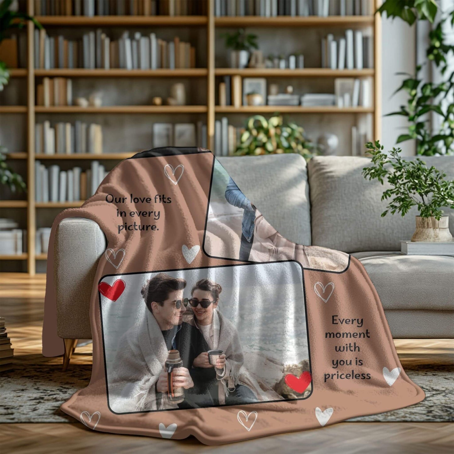 I Love You | Personalized Gift | Custom Blanket 5