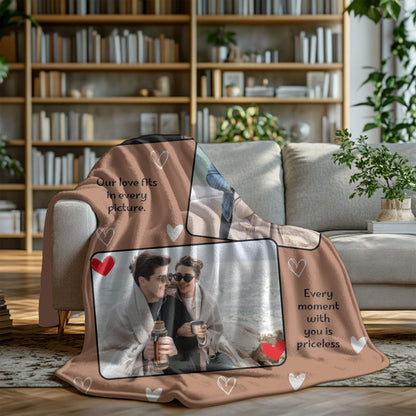I Love You | Personalized Gift | Custom Blanket 5