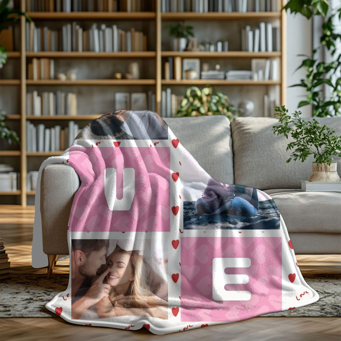 I Love You | Personalized Gift | Custom Blanket 6