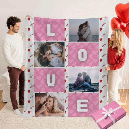 I Love You | Personalized Gift | Custom Blanket 6