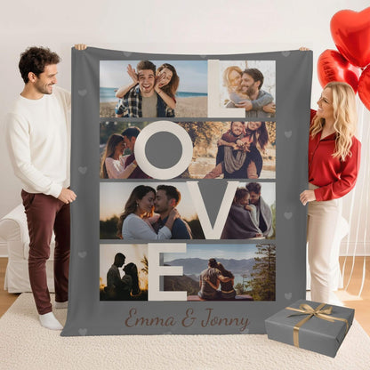 I Love You | Personalized Gift | Custom Blanket 7
