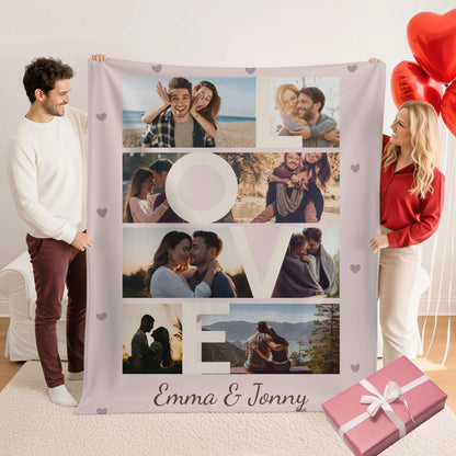 I Love You | Personalized Gift | Custom Blanket 7
