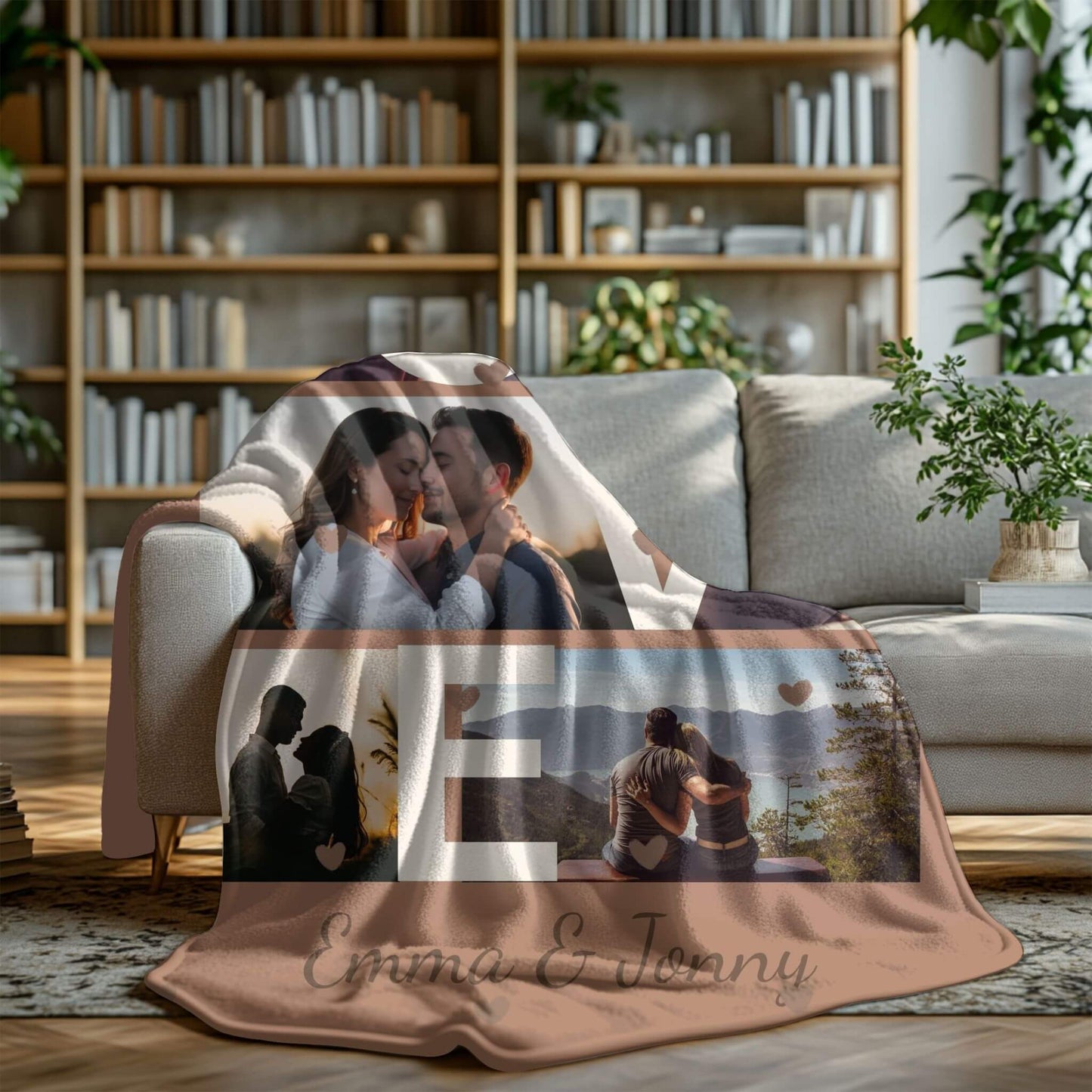 I Love You | Personalized Gift | Custom Blanket 7