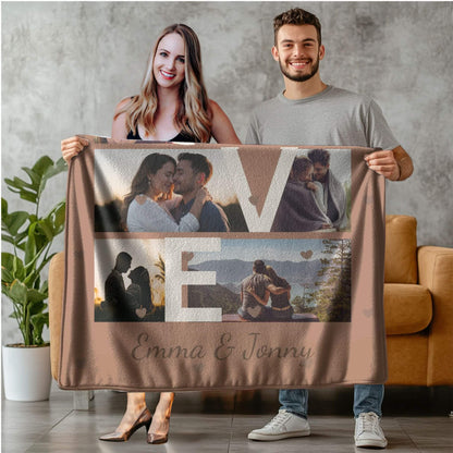 I Love You | Personalized Gift | Custom Blanket 7