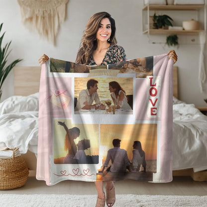 I Love You | Personalized Gift | Custom Blanket 8