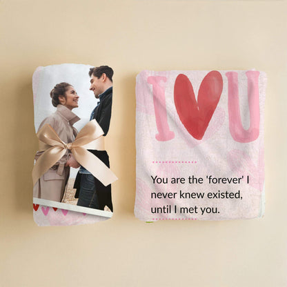 I Love You | Personalized Gift | Custom Blanket 7