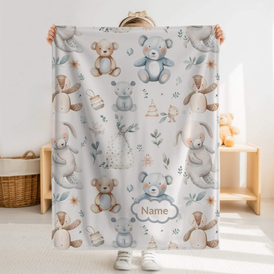 Custom Blanket | Teddy Bear 10