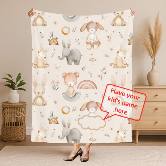 Custom Blanket | Teddy Bear 3