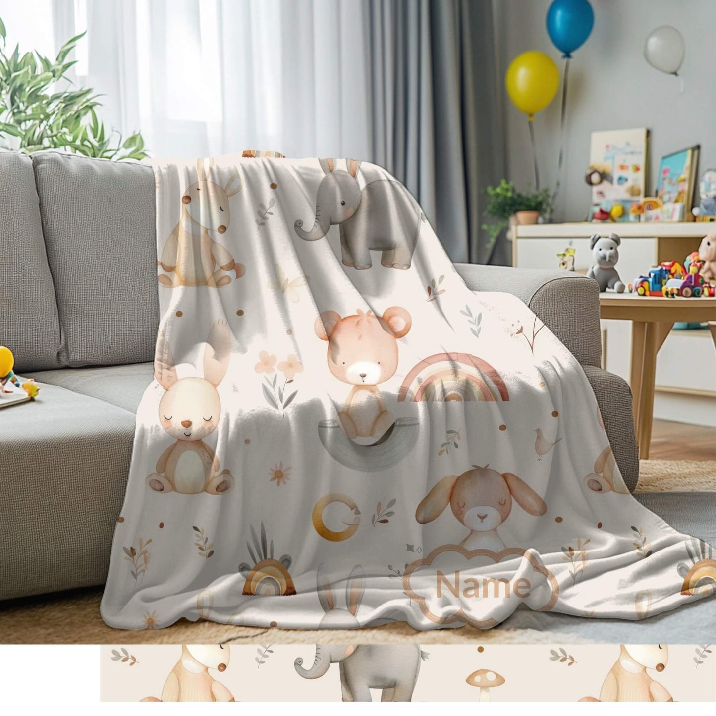 Custom Blanket | Teddy Bear 3