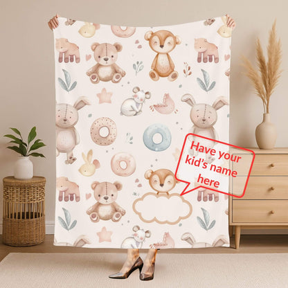 Custom Blanket | Teddy Bear 6