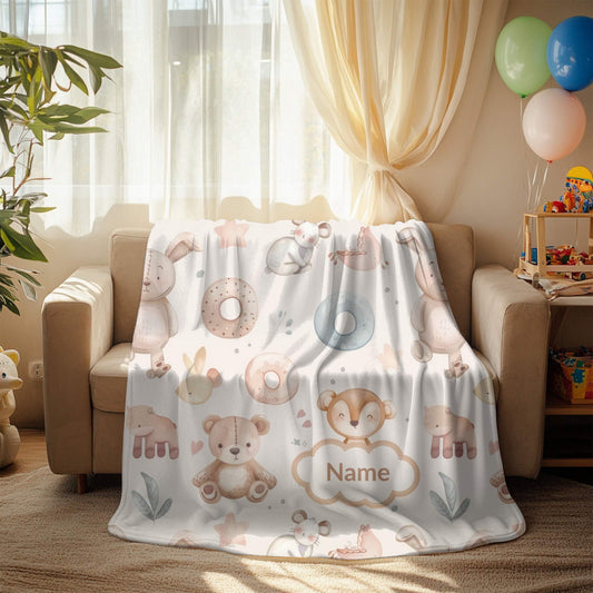 Custom Blanket | Teddy Bear 6