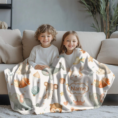 Custom Blanket | Teddy Bear 2