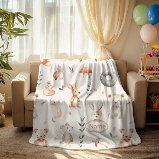 Custom Blanket | Teddy Bear 5